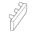 9J1807442AOK1 - Body: Tow Eye Cap for Porsche: Taycan Image