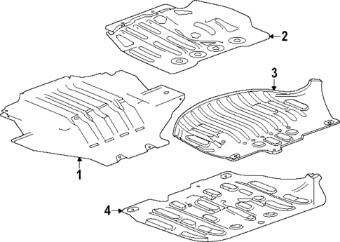 Splash Shields for 2024 GMC Sierra 2500 HD #2