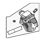 J9C4716 - : Air Cleaner Assembly for Jaguar: E-Pace Image