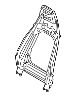 992881511Y - Body: Seat Back Frame for Porsche Image