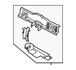 8W7803535 - Body: Rear Cross-member for Audi: A5 Quattro, S5 Image