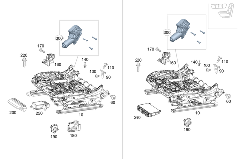 Seat Adjuster for 2022 Mercedes-Benz E53 AMG #0