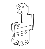 2966202401 - : Front Bracket for Mercedes-Benz Image
