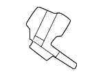 2956225900 - Body: Rear Bracket for Mercedes-Benz Image