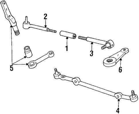 Steering Gear & Linkage for 1986 Pontiac Grand Prix #1