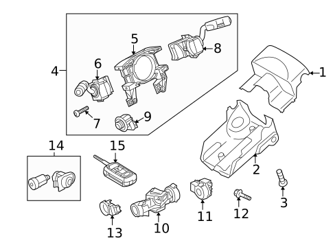 Switches, Solenoids & Actuators for 2007 Land Rover Range Rover Sport #0
