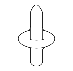 C2S9354 - Body: Under-body Shield Rivet for Jaguar Image