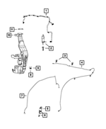 5152030AA - Electrical: Washer, Windshield Pump for Mopar Image