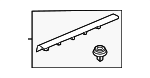 84201TVAA01ZA - Body: Front Sill Plate for Honda Image
