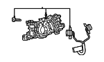 8431911010 - Steering: Switch Housing for Toyota Image