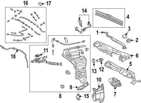 Wipers for 2024 Lexus LS500h #0