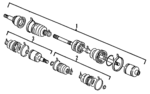 8970259220 - : Cv Joints for Isuzu Image