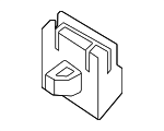 51127488356 - Body: Rocker Molding Clip for BMW Image
