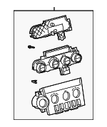 840100CD70 - : 2018-2022 Toyota Sequoia - Dash Control Unit for Toyota: Sequoia Image