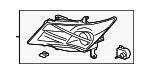 33101STXA02 - Electrical: Headlamp Assembly for Acura: MDX Image