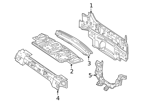 Rear Body for 2011 Mercedes-Benz E63 AMG #0