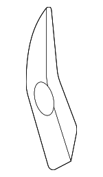 51337438020 - Body: Door Shell Seal for BMW: 740i, 740i xDrive, 745e xDrive, 750i xDrive, M760i xDrive Image