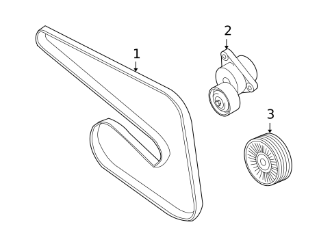 Belts & Pulleys for 2007 Chevrolet Aveo #0