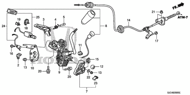 Select Lever for 2009 Honda Ridgeline #0