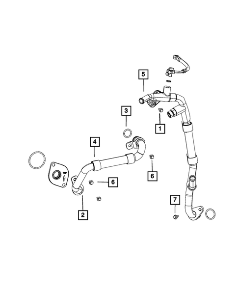 EGR Cooling System for 2020 Ram 3500 #0