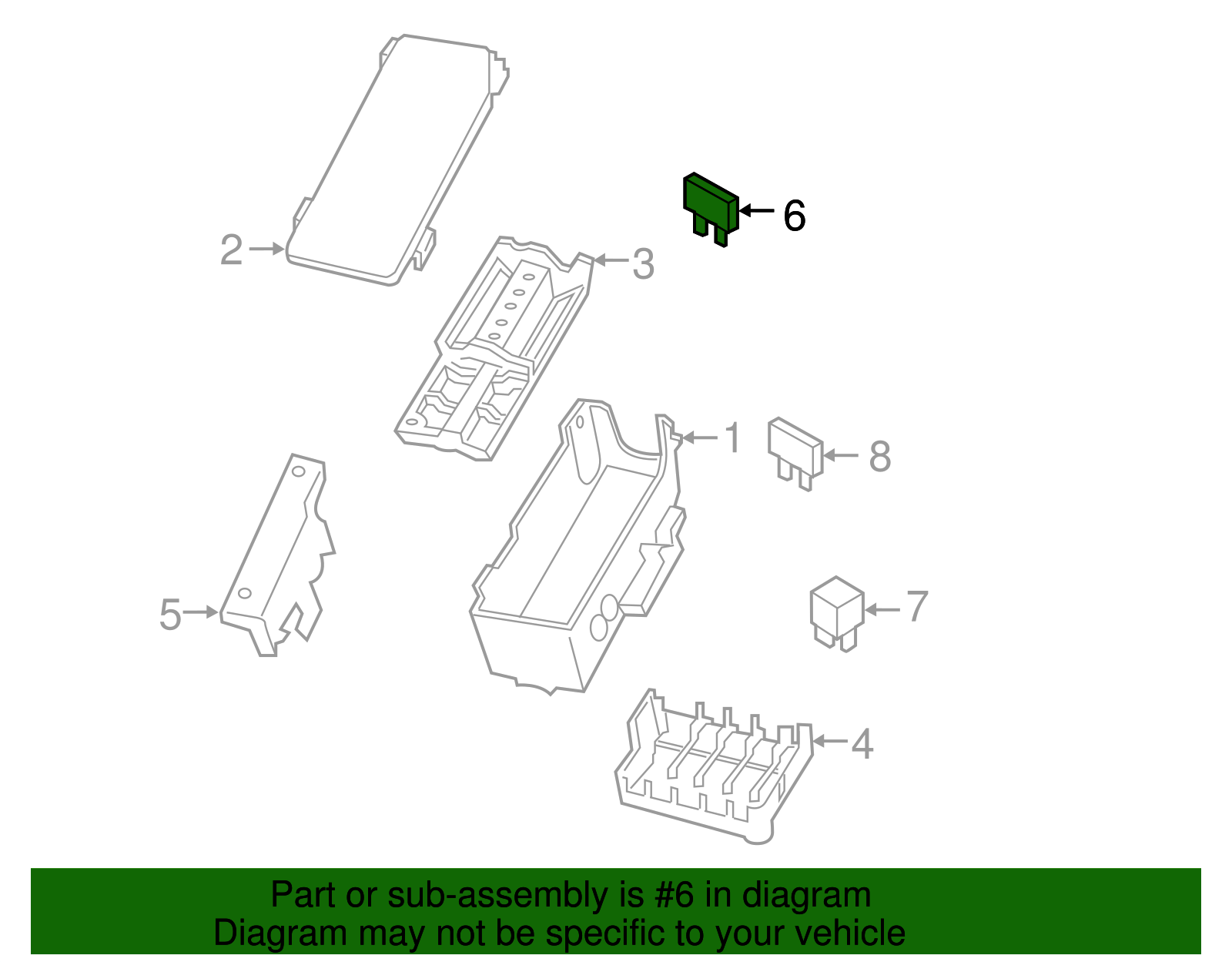 Multi-Purpose Fuse - Porsche (N-017-131-20)