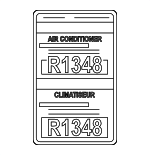 GK2K61439 - Body: Caution Label for Mazda Image