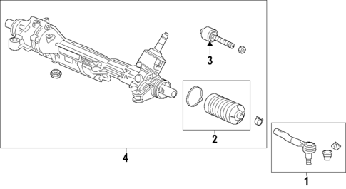 Steering Gear & Linkage for 2014 Acura RLX #1