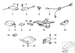 65778350075 - Audio, Navigation, Electronic Systems: Impact Sensor for BMW Image