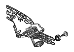 98700XA000 - Body: Wiper Motor for Kia Image