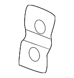 41009852058 - Body: Striker Plate for BMW Image