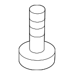 9P1399265J - Cooling System: Oil Outlet Tube Screw for Porsche Image