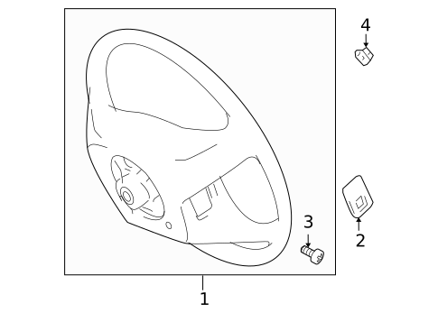 Steering Wheel & Trim for 2007 Toyota Sienna #2