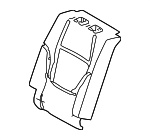 71651AK010 - Body: Seat Back Pad for Toyota: Tacoma Image
