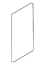 74611AK040 - Body: Seat Back Cover Pad for Toyota: Tacoma Image