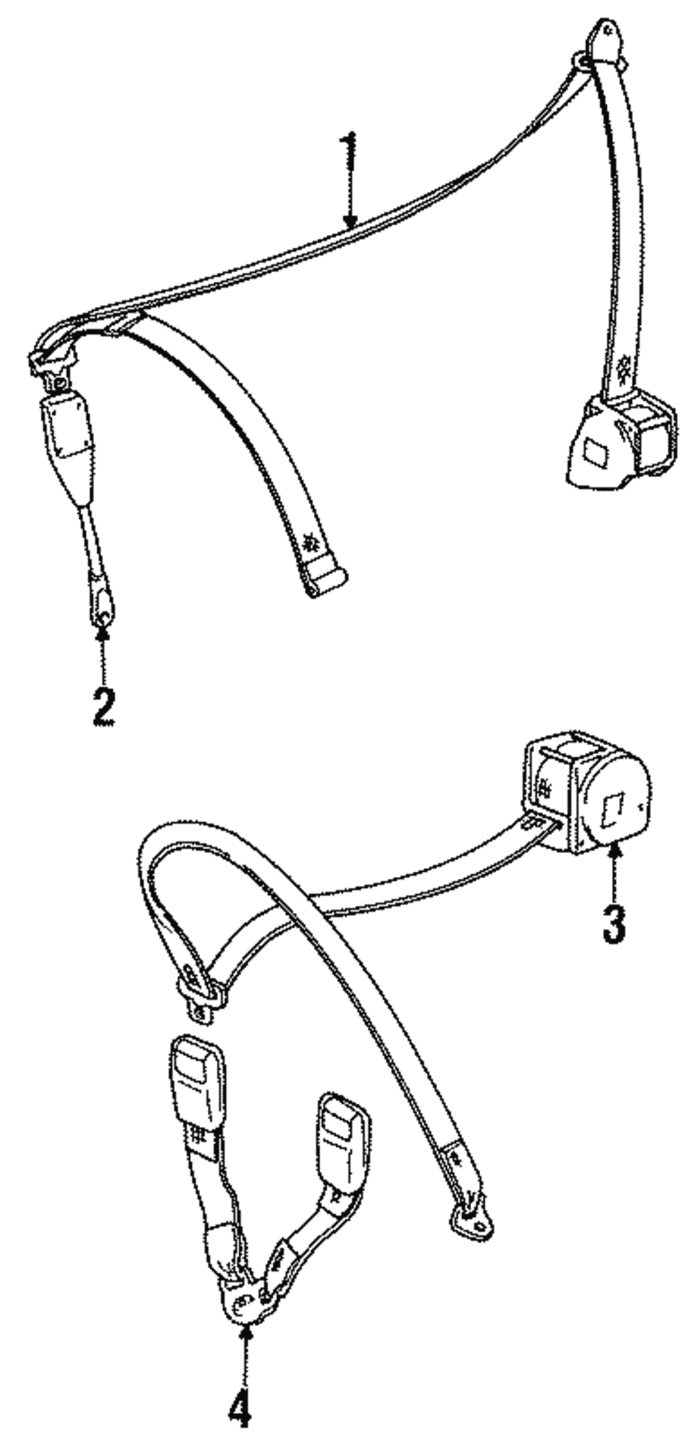 Retractor Side - BMW (72111924923)