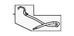 C2Z22831 - Steering: Return Line for Jaguar Image