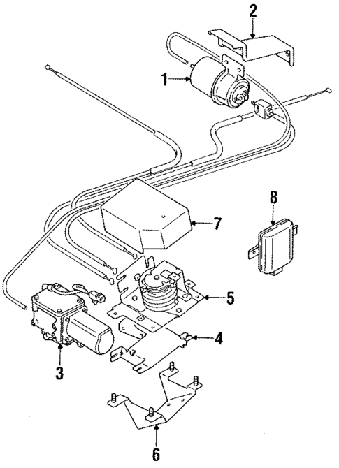 Cruise Control for 1993 Mitsubishi 3000GT #0