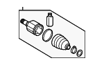 495L3P1160 - Suspension: Inner Joint for Kia Image