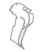 2099103516 - Body: Seat Back Pad for Mercedes-Benz Image