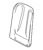 20991015399E26 - Body: Seat Back Panel for Mercedes-Benz Image