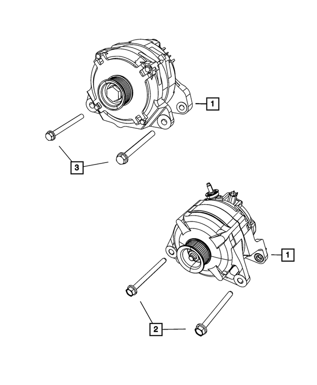 R4801769AB - Electrical: Engine Generator, Remanufactured for Mopar Image