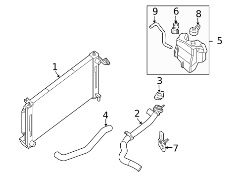 Cooling System for 2007 Nissan Altima #1