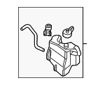 21710JA800 - Cooling System: Engine Coolant Reservoir for Nissan: Altima Image