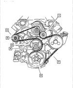 53010222 - Cooling: Crankshaft Pulley for Mopar Image