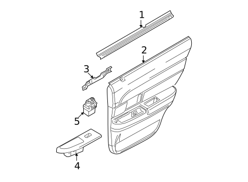 Switches, Solenoids & Actuators for 2006 Mercury Grand Marquis #1