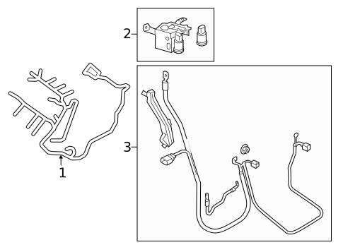 Wiring Harness for 2017 Audi A4 Quattro #0