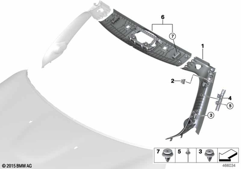 Interior Equipment, Upper for 2020 Mini Cooper S #1