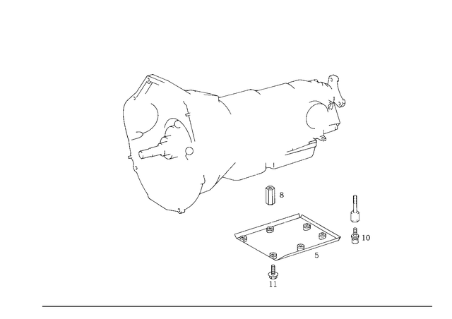 1402702396 - MB Automatic Transmission: Line for Mercedes-Benz Image image