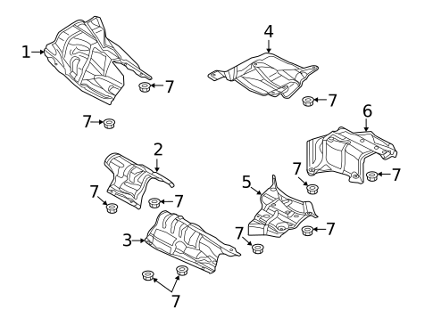 Heat Shields for 2014 Audi allroad #0