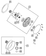 R8020952AA - Transmission: Transmission Oil Pump, Remanufactured for Mopar Image